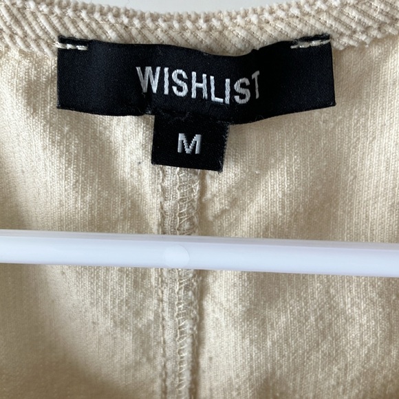 Wishlist Corduroy Beige Jumpsuit - Picture 8 of 9